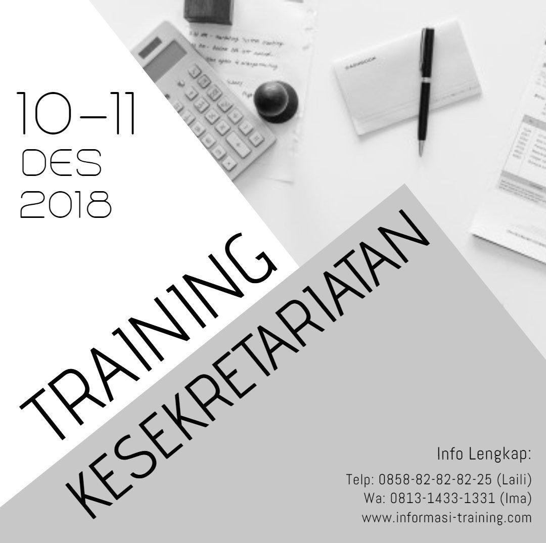 training kesekretariatan