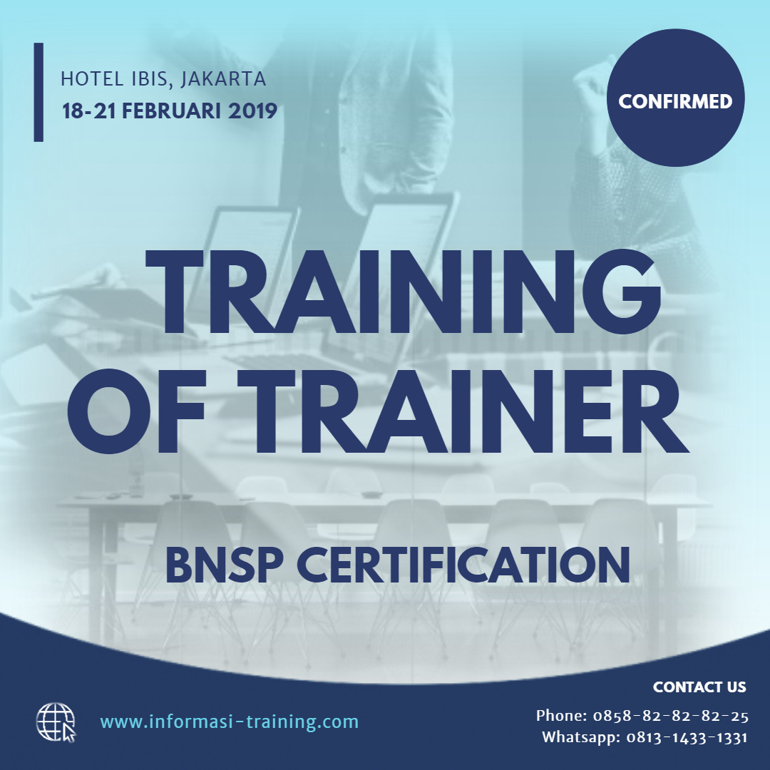 training of trainer certification