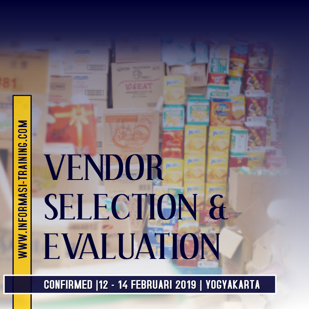 vendor selection and evaluation program