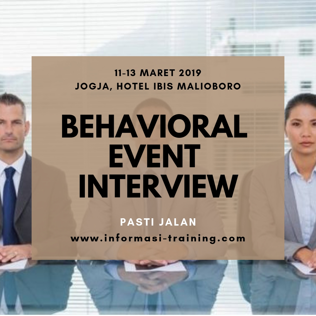 BEHAVIORAL EVENT INTERVIEW Available Online