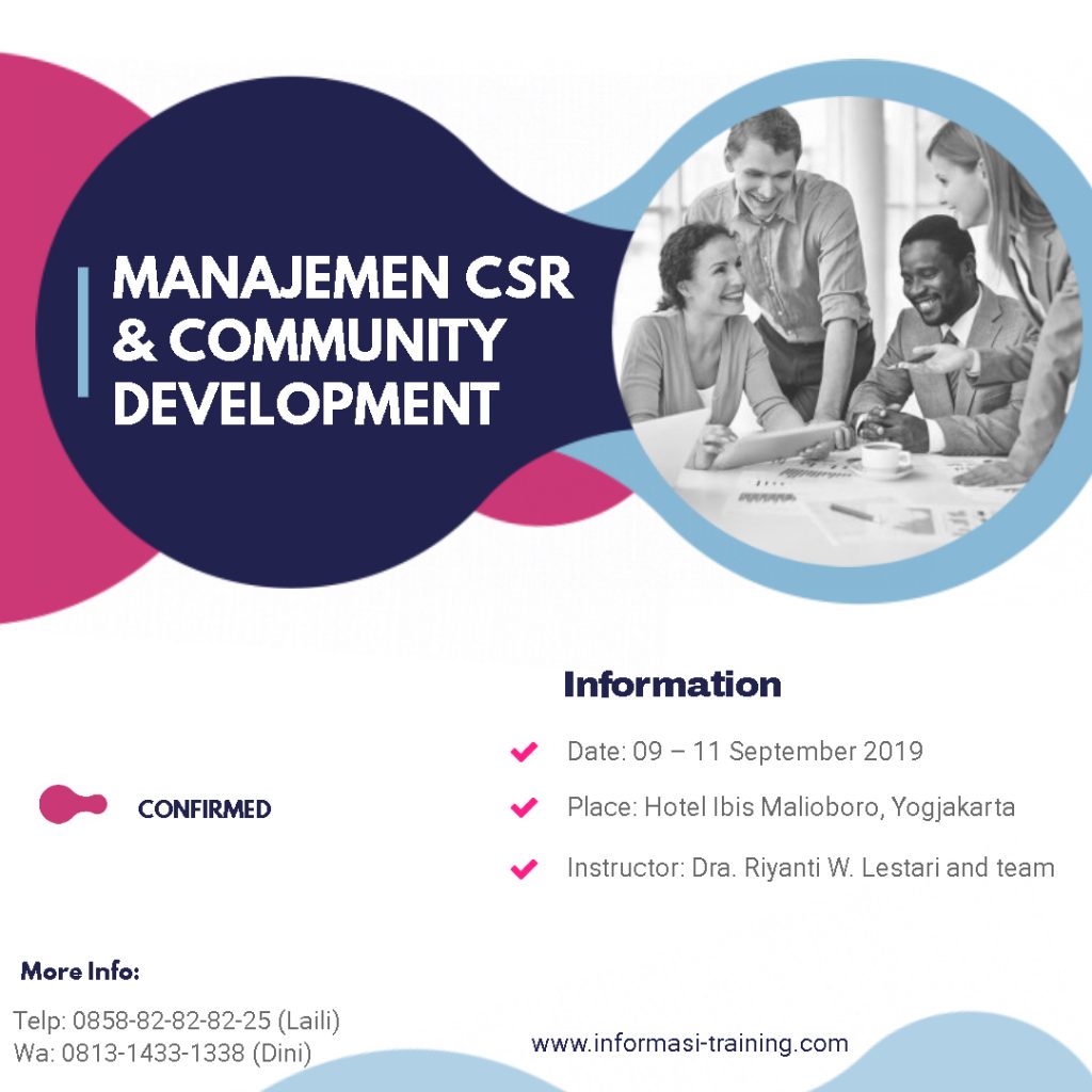 MANAJEMEN CSR DAN COMMUNITY DEVELOPMENT – Available Online