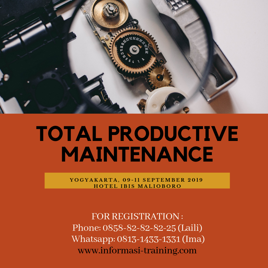 TOTAL PRODUCTIVE MAINTENANCE Available Online