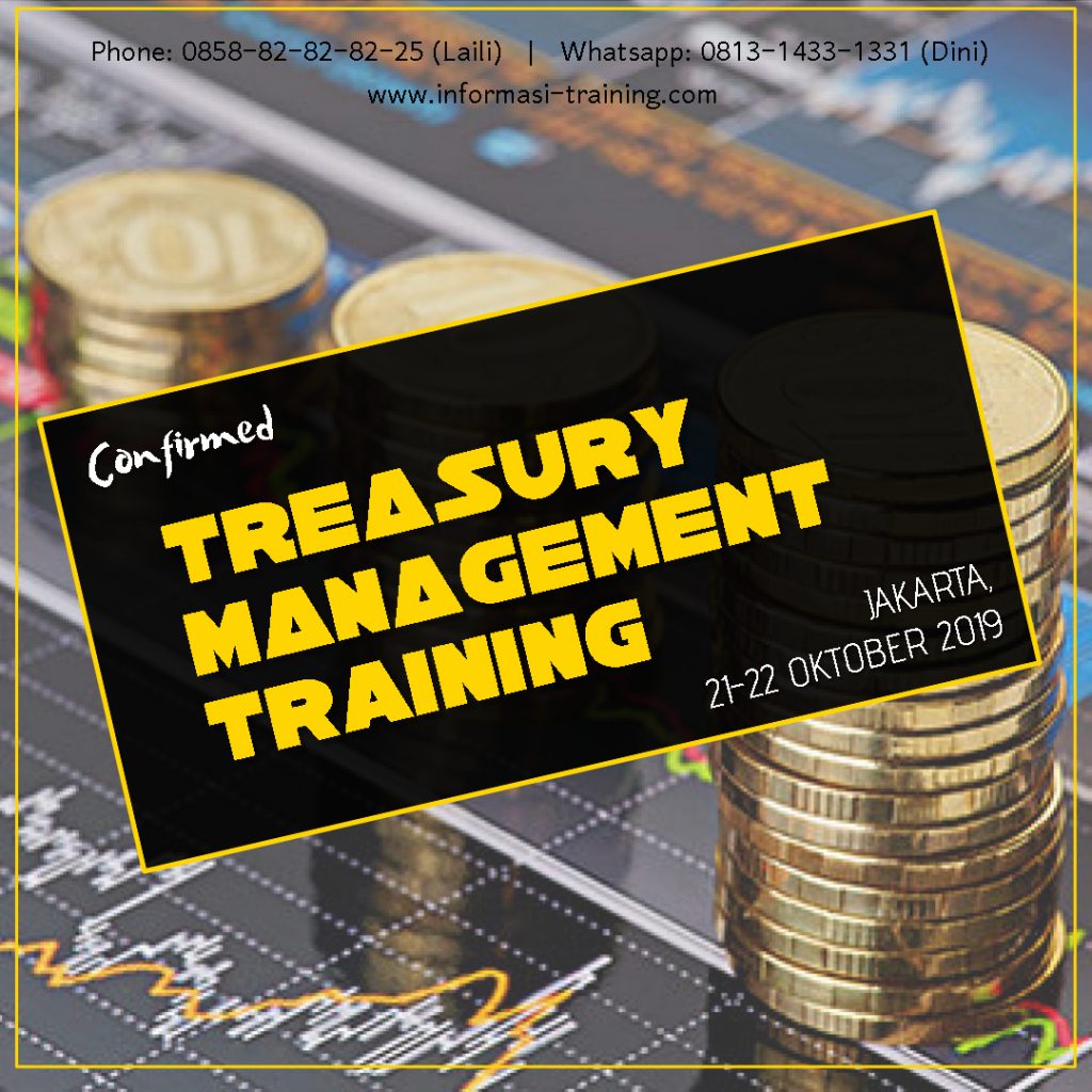 TREASURY MANAGEMENT – Confirmed